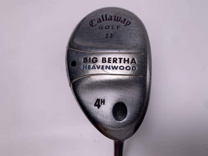 Callaway Big Bertha Heavenwood 4 Hybrid 23* Big Bertha Gems 55 Ladies RH