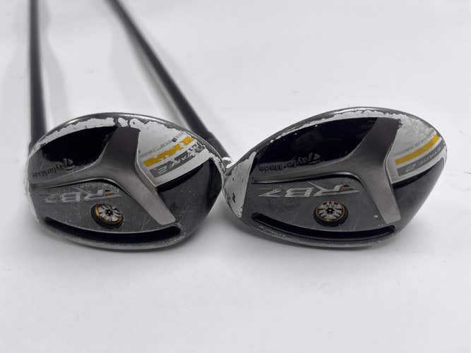 TaylorMade RocketBallz Stage 2 4 & 5 Hybrid Set 22* 25* RocketFuel 45g Ladies RH