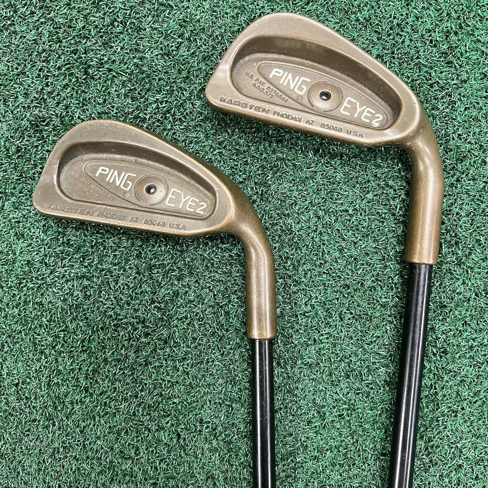 Ping Eye 2 Plus BeCu Copper Black Dot 3 & 4 Irons MRH Stiff Flex