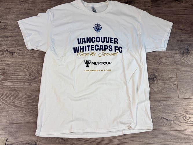 Vancouver Whitecaps MLS Cup Finals Own The Summit Dec 6 2025 Gildan T-Shirt XL