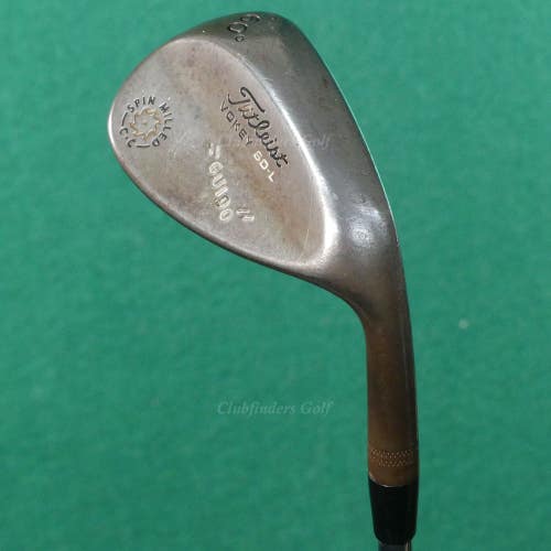 Titleist Vokey Spin Milled C-C Raw 60-L 60 LW Lob Wedge TT DG Steel Extra Stiff