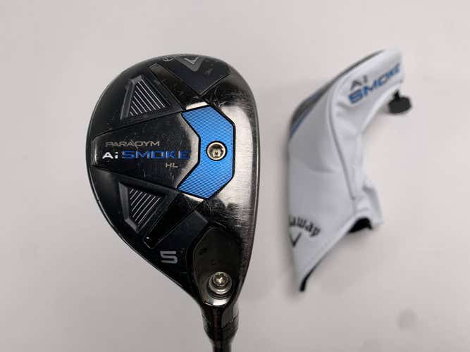 Callaway Paradym Ai Smoke HL 5 Hybrid 24* Cypher Sixty 5.5 60g Regular RH HC