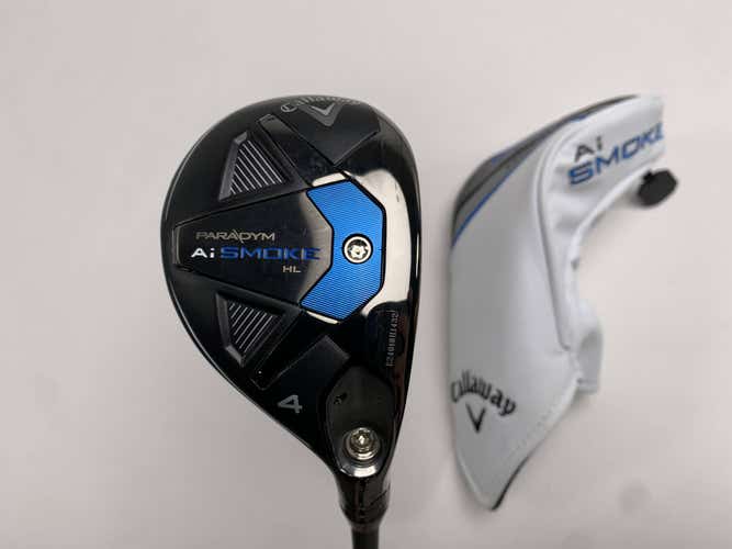 Callaway Paradym Ai Smoke HL 4 Hybrid 21* Cypher Sixty 5.5 60g Regular RH HC