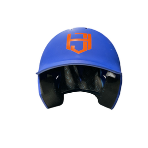 Used Champro BLUE HELMET 6 1/2- 7 Batting Helmet No Mask Royal Blue One Size 11834-S000047662