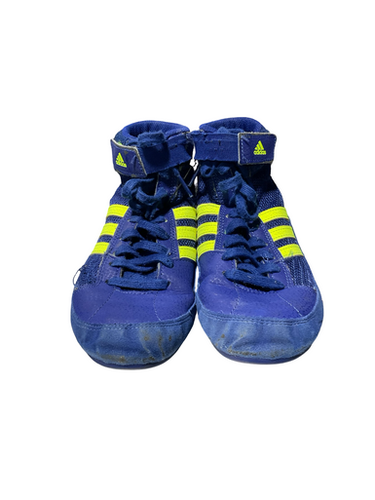 Used Adidas Wrestling Shoes Royal Blue Junior 04 11834-S000047752
