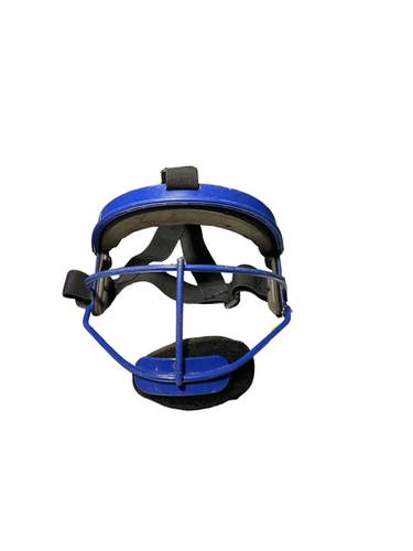 Used RIP-IT ROYAL BLUE MASK BB/SB Fielders Mask Royal Blue One Size 11834-S000047716