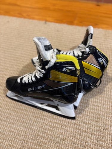 Bauer Supreme 3S Hockey Goalie Skates Regular Width 7 (Used)
