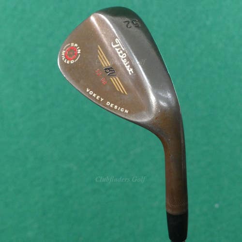 Titleist Vokey Spin Milled 2009 Raw 52-08 52 GW Gap Wedge Factory Steel Wedge