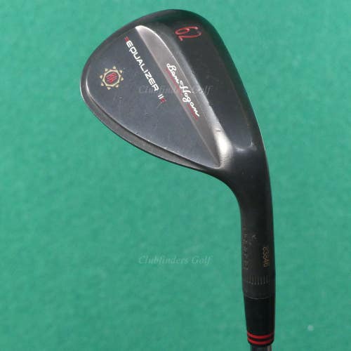Ben Hogan Equalizer II Black Forged 62 LW Lob Wedge KBS Tour 90 Steel Regular