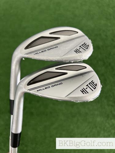NEW LH Taylormade Hi Toe Chrome 2 Wedge Set (54 & 58 Degrees)