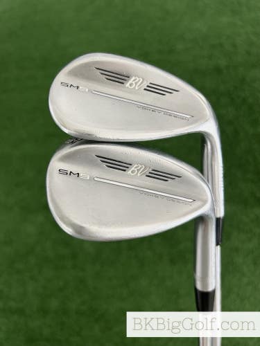 Titleist Vokey SM9 Chrome 2 Wedge Set (54 & 58 Degrees)