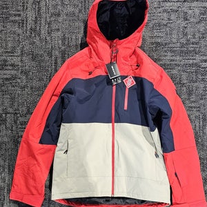 New Dakine Adult Red Triton Jacket FME Men's Large