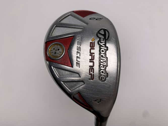 TaylorMade Burner Rescue 4 Hybrid 22* REAX SuperFast 65g Senior RH
