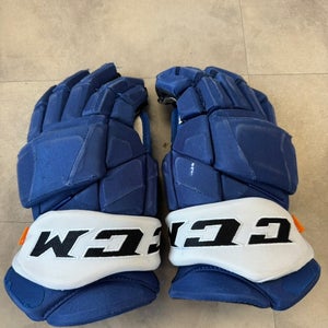 #96 Chris Harpur Used CCM Gloves 14" Pro Stock