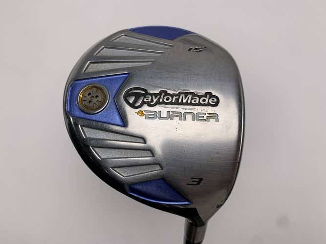 TaylorMade Burner Steel 2007 3 Fairway Wood 15* REAX SuperFast 50g Ladies RH