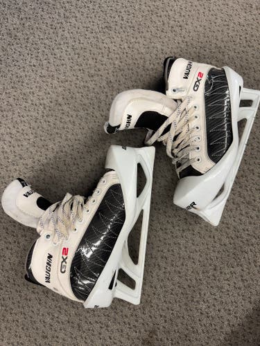 Vaughn GX2 Hockey Goalie Skates 8 (Used) W/O blades