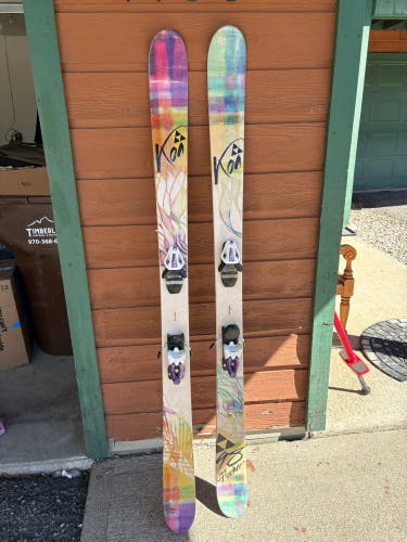 Fischer Koa 176 cm Powder Skis (Used)