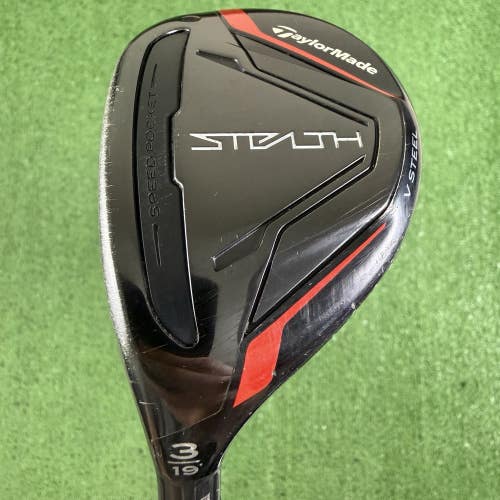 TaylorMade Stealth Rescue 3 Hybrid 19 3H Ventus 7S Stiff Left Handed -1.5 Short