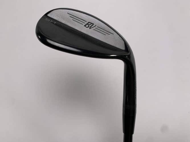 Titleist Vokey SM9 Jet Black Premium Wedge 54* 12 Bounce D-Grind Steel Mens RH
