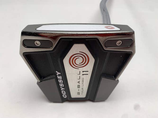 Odyssey 2-Ball Eleven Tour Lined Putter 34.5" Mens RH