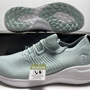 FootJoy Flex XP Waterproof Golf Shoes Green Women's SZ 9 (95334)