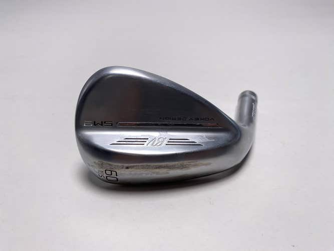 Titleist Vokey SM9 Brushed Steel Wedge W 60* 10 Bounce HEAD ONLY Mens LH