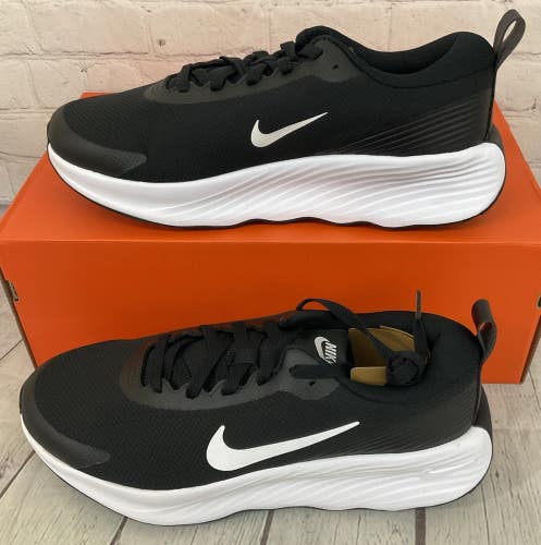 Nike HQ8477 002 Men's PROMINA Walking Shoes Black White US 10 Extra Wide