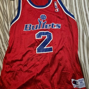 Chris Weber Washington Bullets Jersey size 44