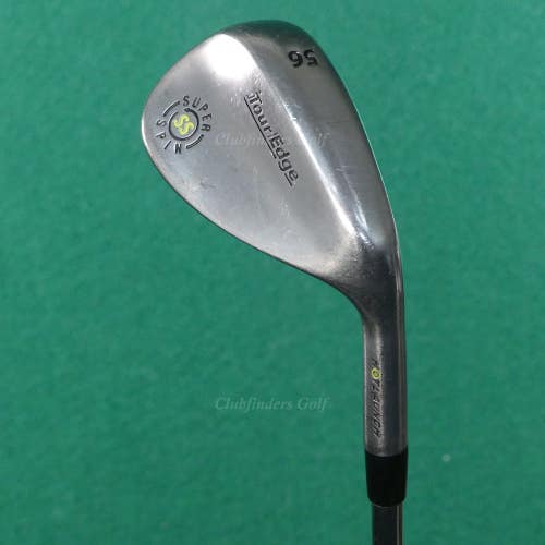 Tour Edge Hot Launch Super Spin 56 SW Sand Wedge Factory HL3 Steel Uniflex