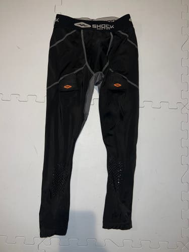 Shock Doctor Boy's Compression Hockey Pant w/Protective Cup, Youth Medium