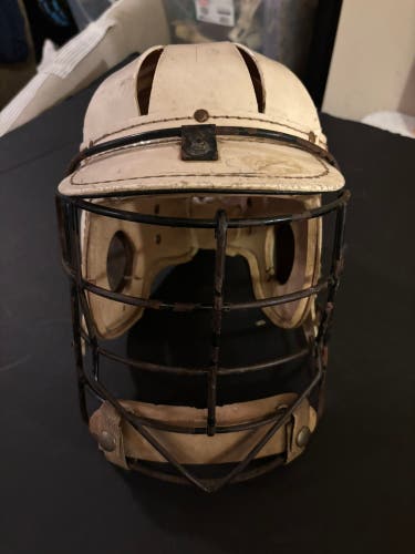 Vintage Bacharach Lacrosse Helmet (broken panel)