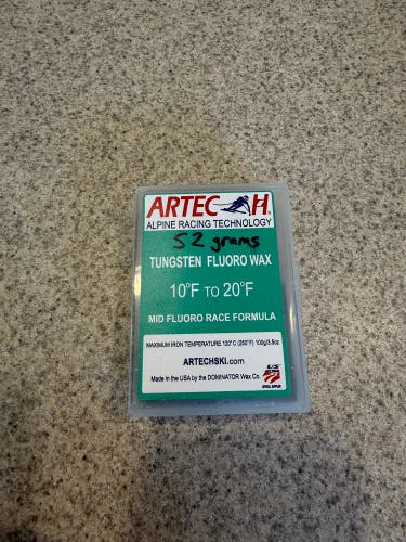 Artech (New) mid flouronated wax Green (10-20 F)