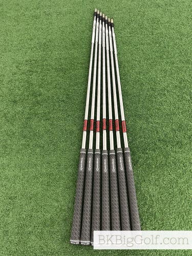 KBS Tour 120 Stiff Flex 7pc Steel Iron Shafts Set 5-W, G .355 Tip