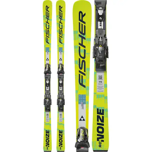 168 cm Fischer RC4 Noize Skis With RC4 Z13 Bindings (New)