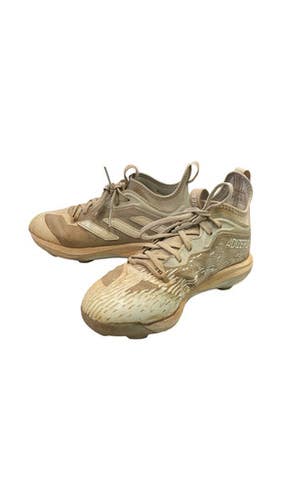 Used Adidas ADIZERO BB/SB Cleats White Junior 04 11859-S000028922