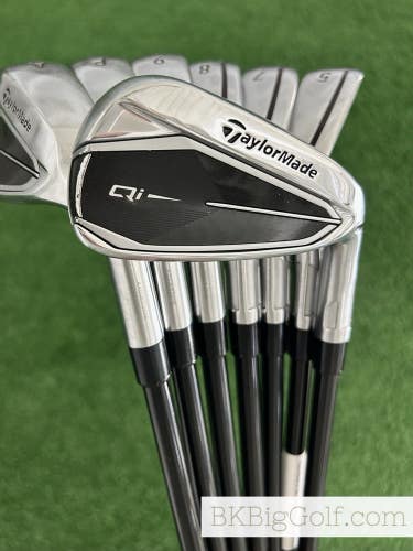 Taylormade Qi Iron Set 5-A / Fujikura Ventus Stiff Graphite