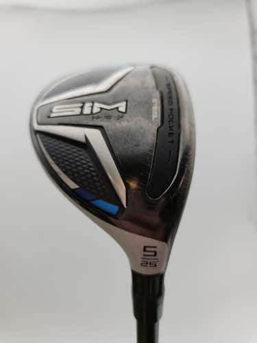 2020 TAYLORMADE SIM MAX 5 HYBRID 25* SENIOR KBS HYBRID 60 GOOD