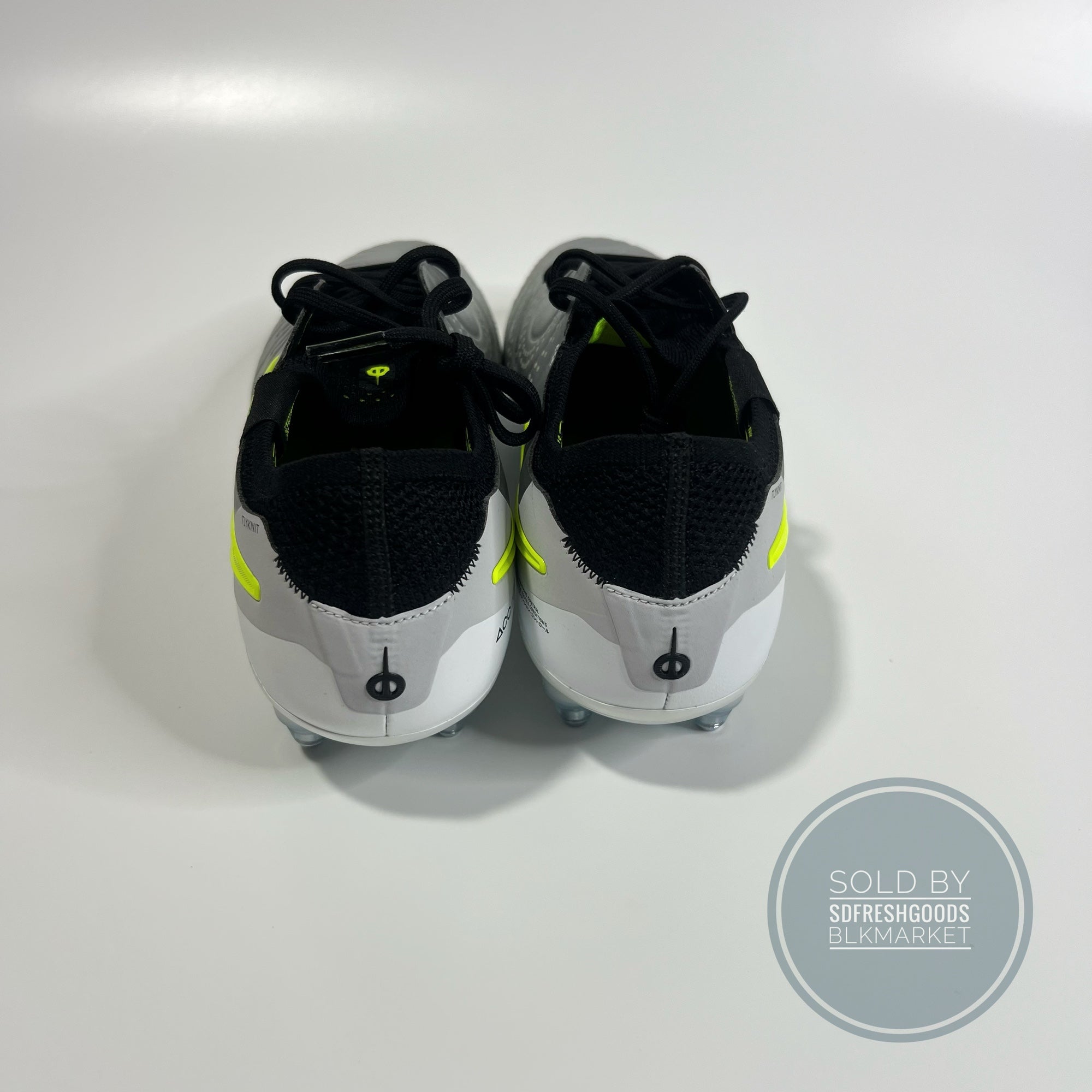 Nike Tiempo Legend 10 Elite Sg Pro AC Metallic Silver Volt HF4375-002 Size 9 Nike Tiempo Legend 10 Elite SG-PRO Player Edition Mad  main image 4