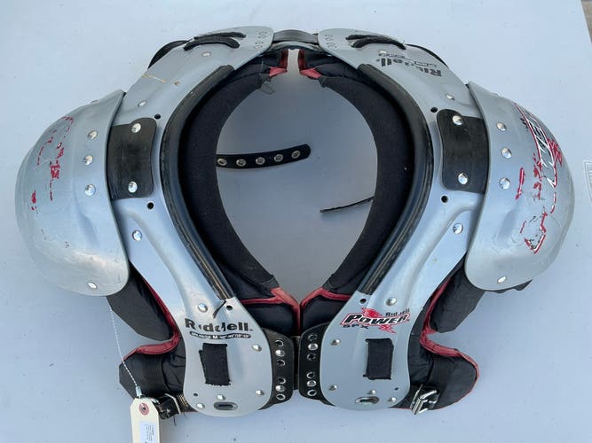 Medium Adult Riddell Power SPX Shoulder Pads RB/DB (Used)
