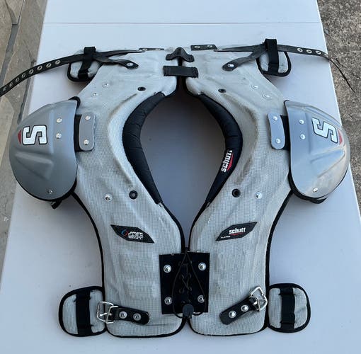 Extra Large Adult Schutt Armor Flex Shoulder Pads Skill Position (Used)