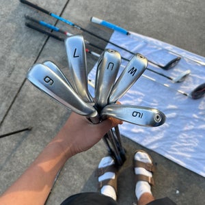 2025 Ping G440 Right Handed Iron Set Regular Flex (6 Clubs) #6 - #9, PW, GW (Used)