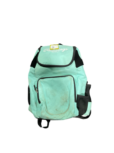 Used Rawlings TEAL BAG BB/SB Player Backpack Teal 11834-S000047622