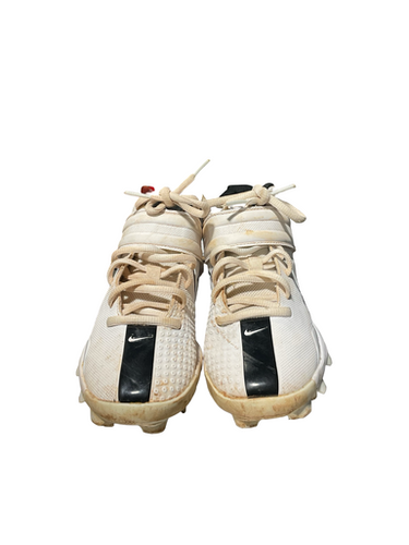 Used Nike WHITE TROUT BB/SB Cleats White Junior 02.5 11834-S000047638