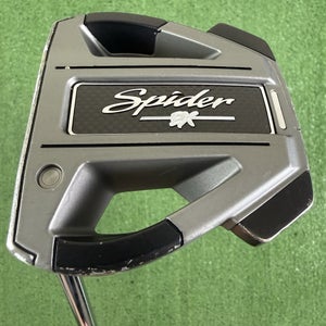 TaylorMade Spider EX Grey Mallet Putter Left Handed Super Stroke 35