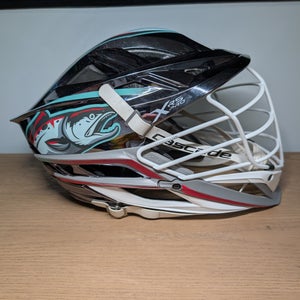Chrome Silver Cascade XRS Pro Helmet (Used)
