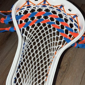 GCA Head (white) Royal/Orange