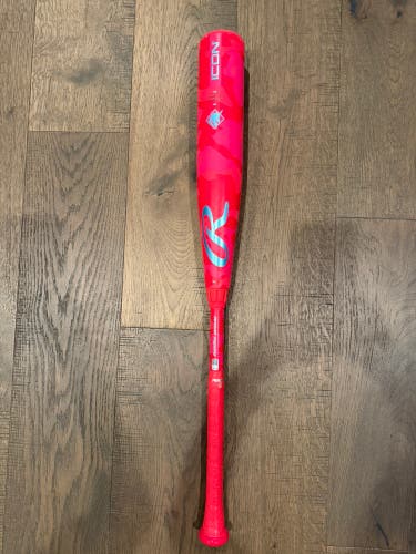 2025 Rawlings Icon Composite USSSA Certified Bat (-10) 19 oz 29" (Used)
