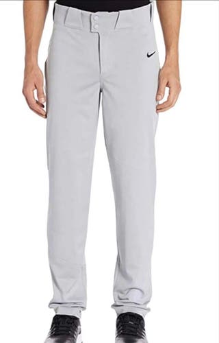 Gray Men's Large Adult Nike Game Pants (New)