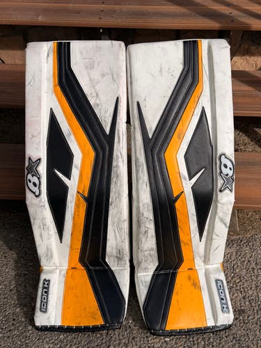 33" Brian's Iconik Pro Goalie Leg Pads (Used for only a couple months)