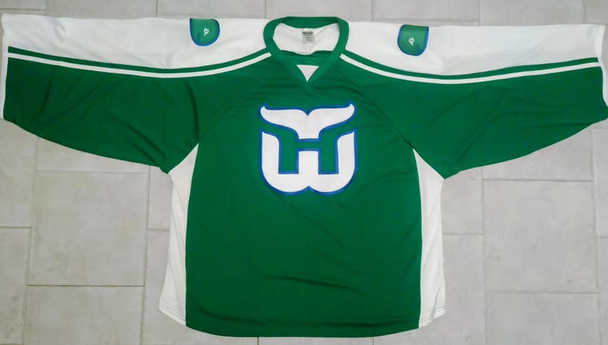 H7600 "Whalers" Style Hockey Goalie Jersey - 4XL - Kelly-NEW